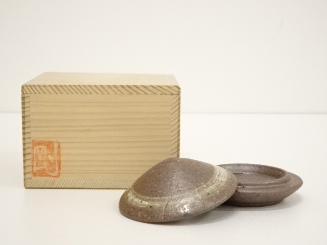 道具 ] - 道具 作家物 笠形香合（共箱） | ネットショップ圭 netshop